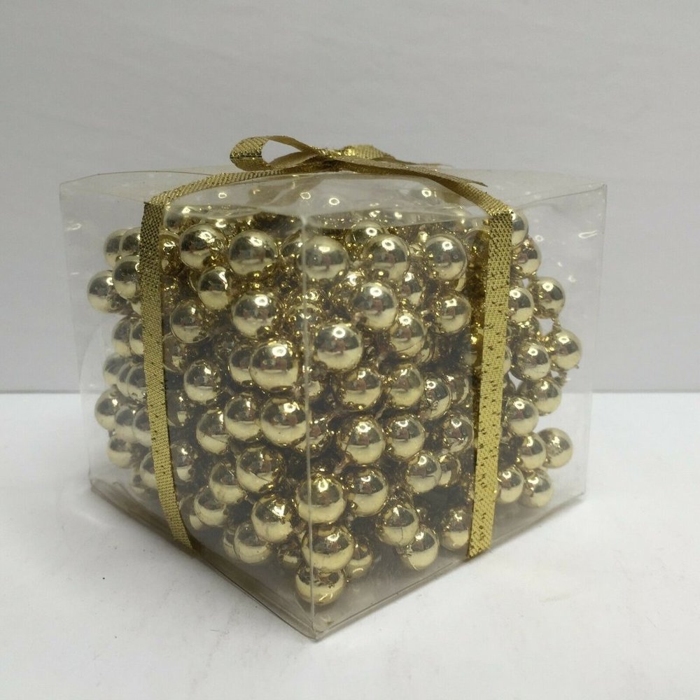 IKEA Gold Bead Garland Christmas Tree Decoration Wedding Party Events